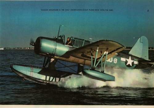 Wwii vought os2u kingfisher - os2u,